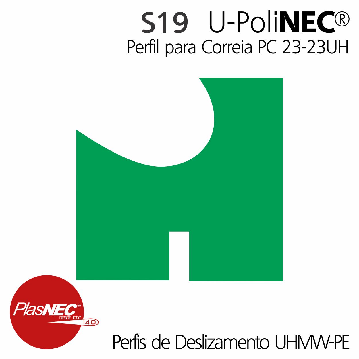 S19 - Perfil para Correia PC 23-23UH